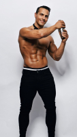 Bassim-topless-waiter-sydney