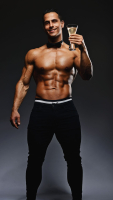 Bassim-topless-waiter-sydney-cheers