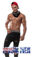 MELBOURNE-TOPLESS-WAITER-ELI-BLACK-JEANS