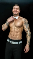Tatted-Topless-Waiter-Sydney